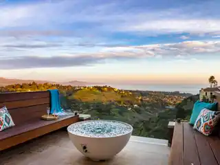 Magnificent New Hilltop Spanish-Style Home