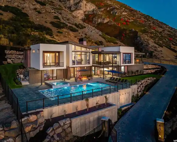 ARCHITECTURAL MARVEL WITH UNOBSTRUCTED VIEWS IN UTAH COUNTY
