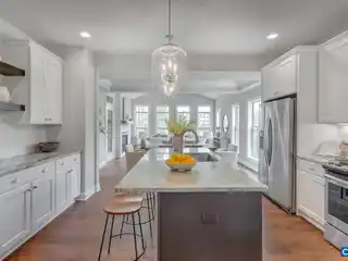 End-Unit Villa with Golfside Charm and Custom Touches