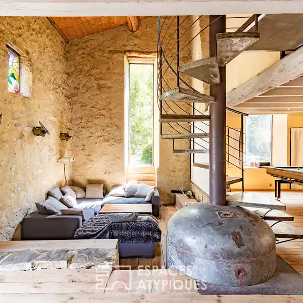 FORMER 11TH-CENTURY FARMSTEAD SURROUNDED BY NATURE