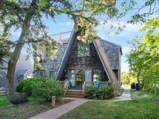 Meticulously Maintained A-frame Style Beach Home