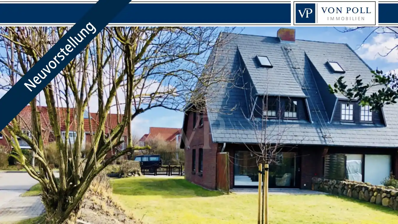 Semi-detached House in a Quiet Location in Alt-westerland
