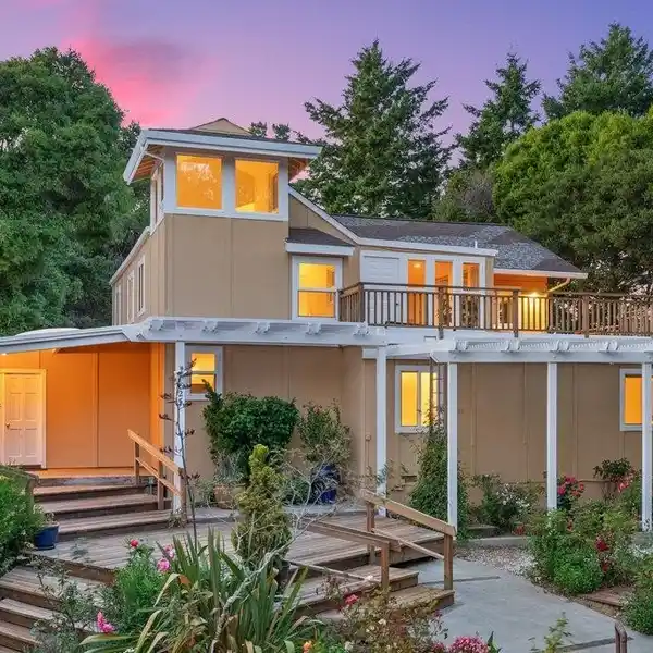 UNIQUE APTOS ESTATE - TWO HOMES ON OVER AN ACRE