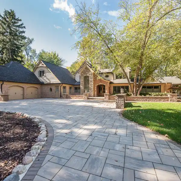 ARCHITECTURAL TREASUREON 4 PRIVATE ACRES SURROUNDED BY WOODS