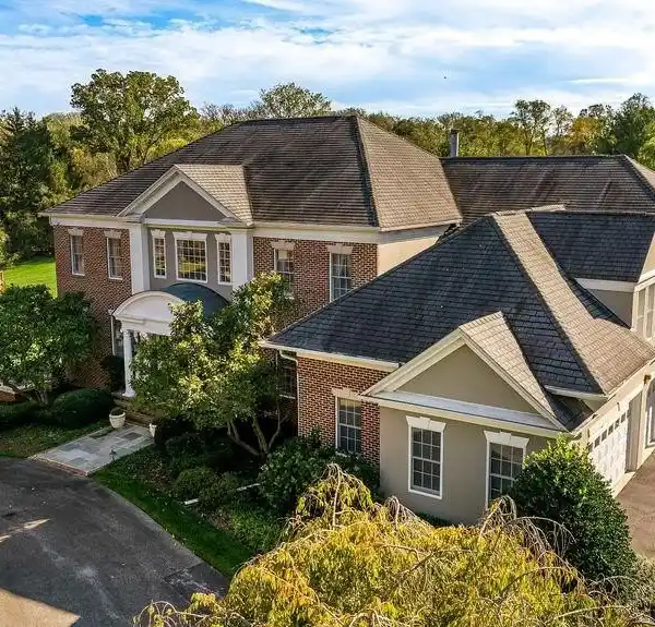 MARBLE FOYER GRANDEUR IN A PRIVATE ENCLAVE