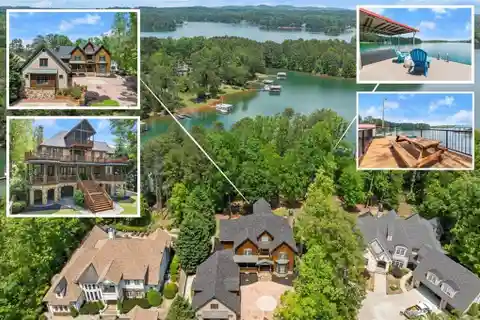 Exquisite Custom-Built Craftsman Lakefront Estate