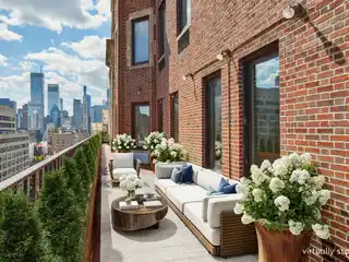 Exceptional Terrace Residence in Candela's Prestigious Park Avenue Building