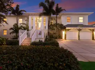 Exceptional Waterfront Property on a Large Tip Lot
