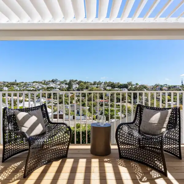 STYLISH THREE-LEVEL HOME WITH PRIVATE DECK
