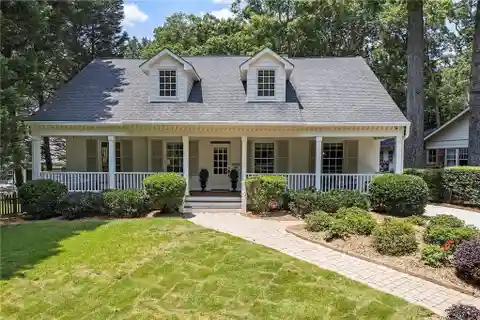 Enchanting Cape Cod-style Residence in Historic Druid Hills