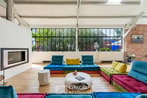 Loft Retreat Blending Modernity, Serenity, and Character