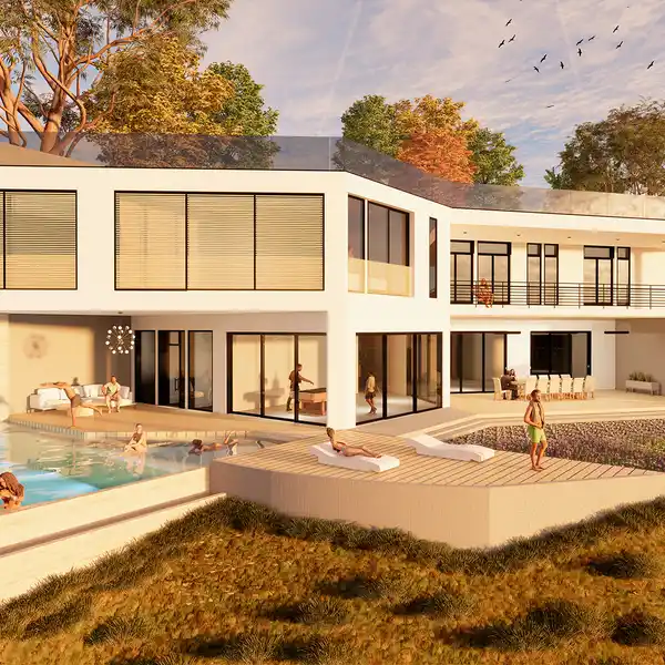 PRIVATE GATED ESTATE WITH SWEEPING VIEWS