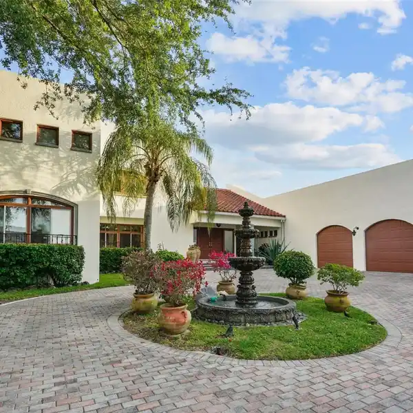 TAMPA WATERFRONT - RARE HACIENDA RANCH-STYLE ESTATE