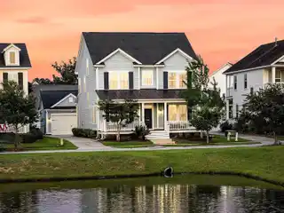 Attractive Home with Pond Views