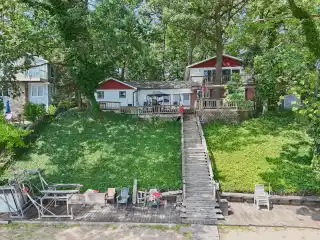 Big Crooked Lakefront Home with Sandy Beach