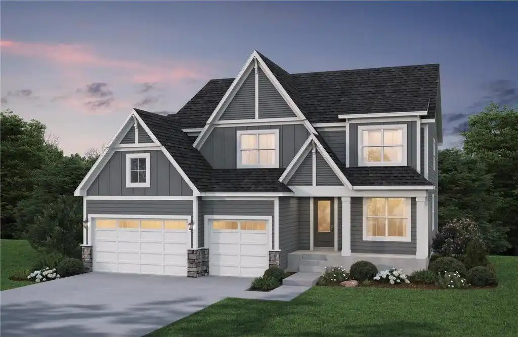 New Construction with a Popular Plan in Weston Woods