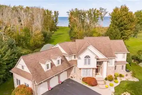 Waterfront Mansion with Private Sandy Beach