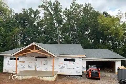 Energy-Efficient Home Backing to Natural Spring