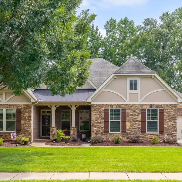 GORGEOUS BRICK AND STONE HOME