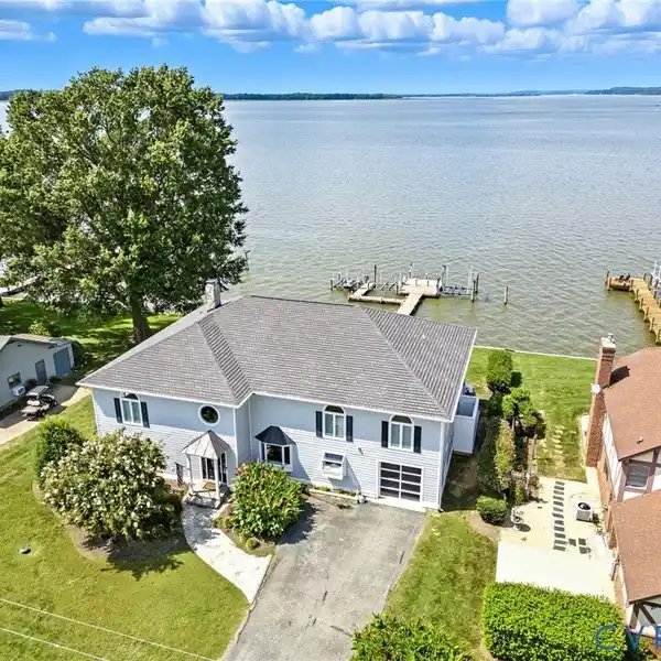 DRAMATIC 2-STORY WATERFRONT HOME