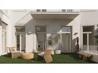 Elegant Apartment with Private Garden in Lisbon