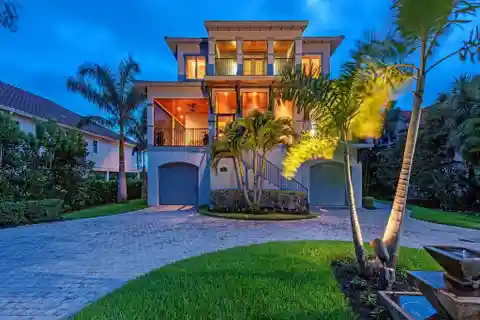 Waterfront Elegance in Gated Hideaway Beach