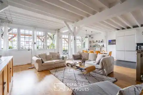 Four-Level Loft in a Former Bookstore