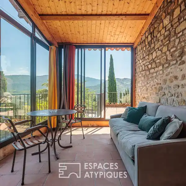 TIMELESS ESTATE OVERLOOKING NYONS AND OLIVE GROVES