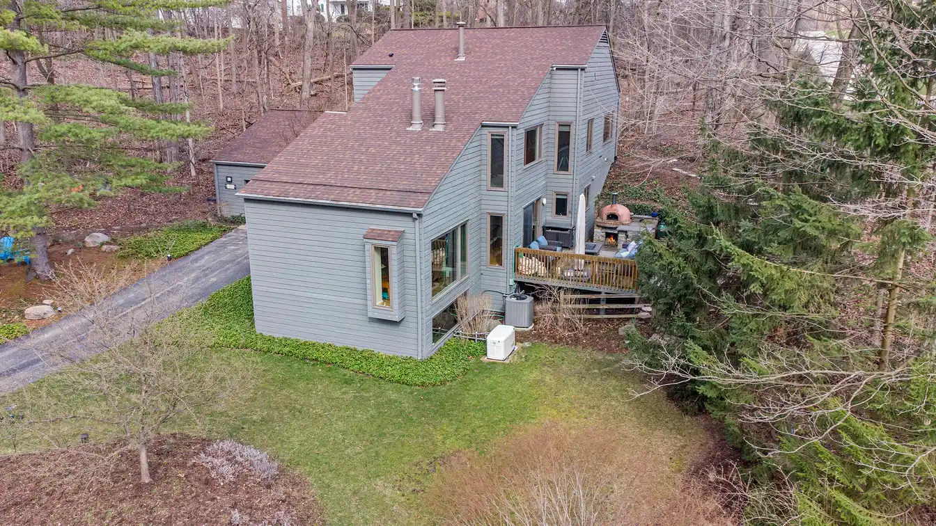 Vintage Valley Home on a Secluded Wooded Lot