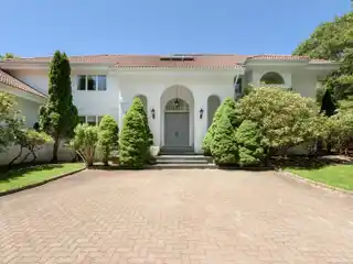 Gorgeous White Stucco Home on over Two Acres