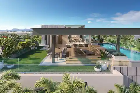 Luxury Island Penthouse with Expansive Terrace and Privacy