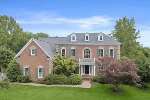 Exceptional Brick-front Colonial Home