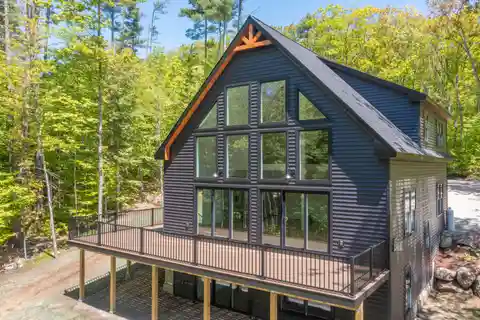 Custom-Built Home with Seasonal Lake Views