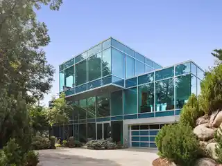 Unique Lakefront Estate with Private Beach and Pool