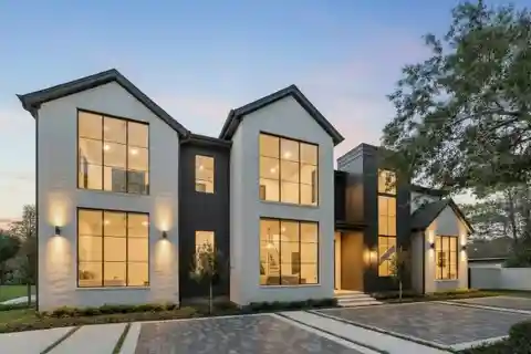 Newly Completed Transitional Style Residence