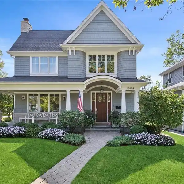 NANTUCKET-INSPIRED LUXURY WITH RESORT-STYLE BACKYARD