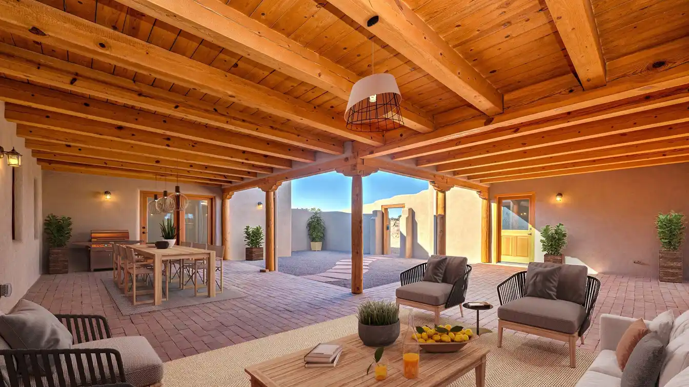 Contemporary Santa Fe Living at Its Finest