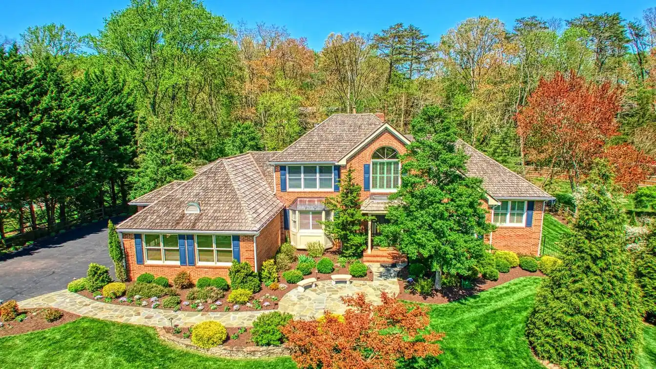 Elegant Brick Estate with Heated Pool & Spa