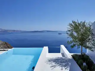 Luxury Rental Villa with Caldera View
