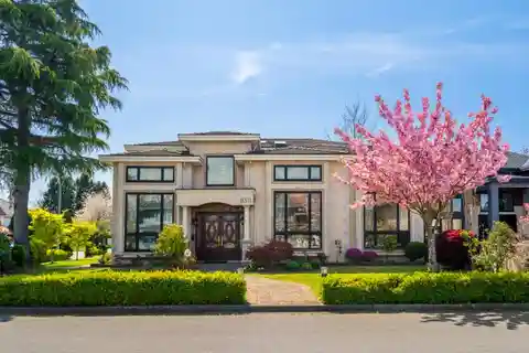 European-Inspired Custom Home on an Expansive Corner Lot