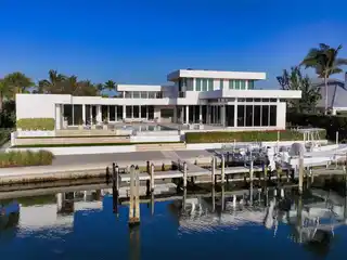 Distinctive Modern Home on Boca Grande Bayou