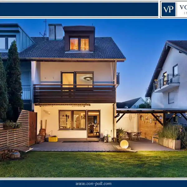 CHARMING FAMILY HOME WITH AN IDYLLIC GARDEN