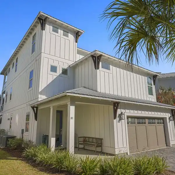 CUSTOM COASTAL MODERN HOME IN CYPRESS BREEZE PLANTATION