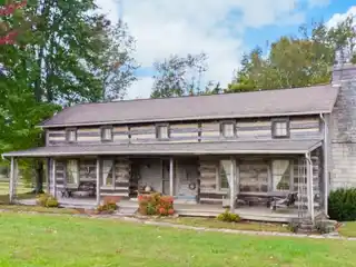 Log Home on 14.5 Acres