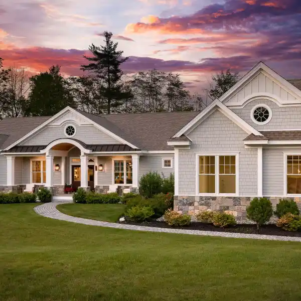 MODERN CUSTOM HOME ON 2.4 PRIVATE ACRES