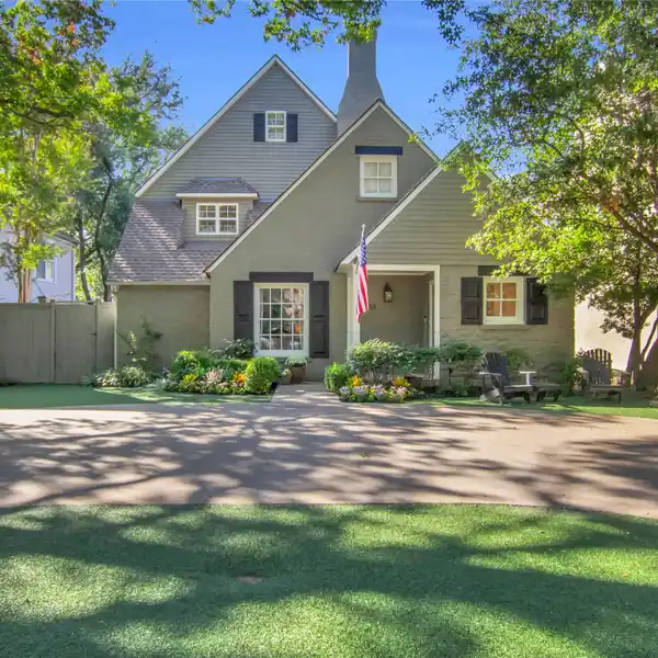 TUDOR CHARM WITH BLONDE HARDWOOD BRILLIANCE