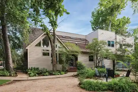 Eclectic West University Contemporary Style Home