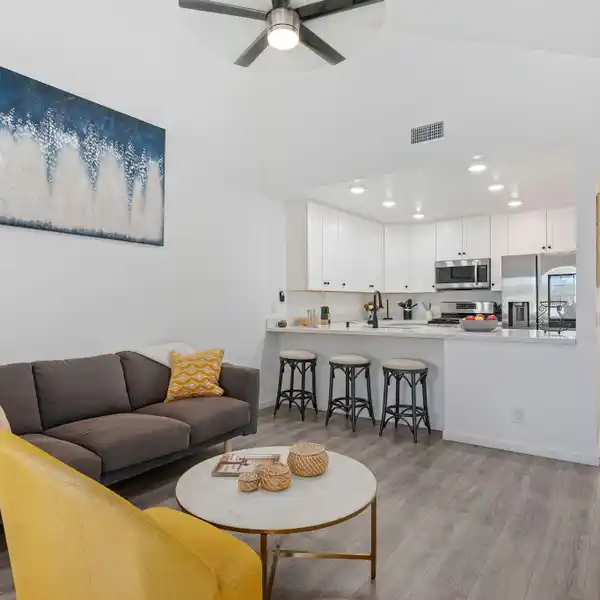 COZY UNIT IN THE WOODSIDE CONDO COMPLEX