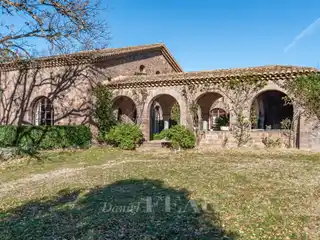 Moorish-Style Estate with Pool and Guesthouse
