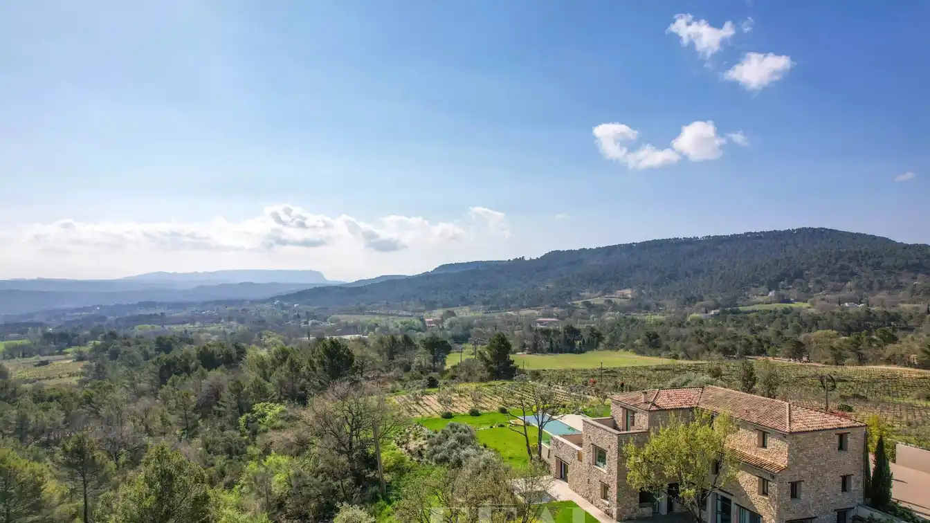 Luxury Pool Villa with Forever Countryside Views